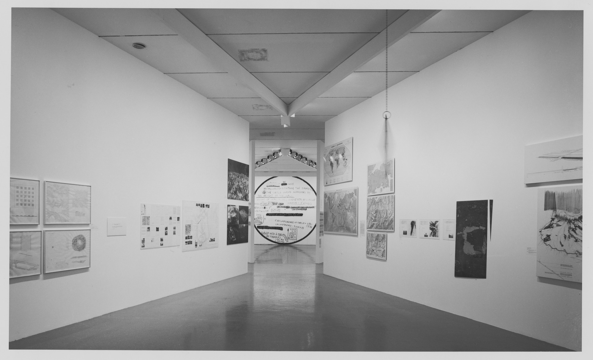 Installation view of the exhibition "Information" MoMA