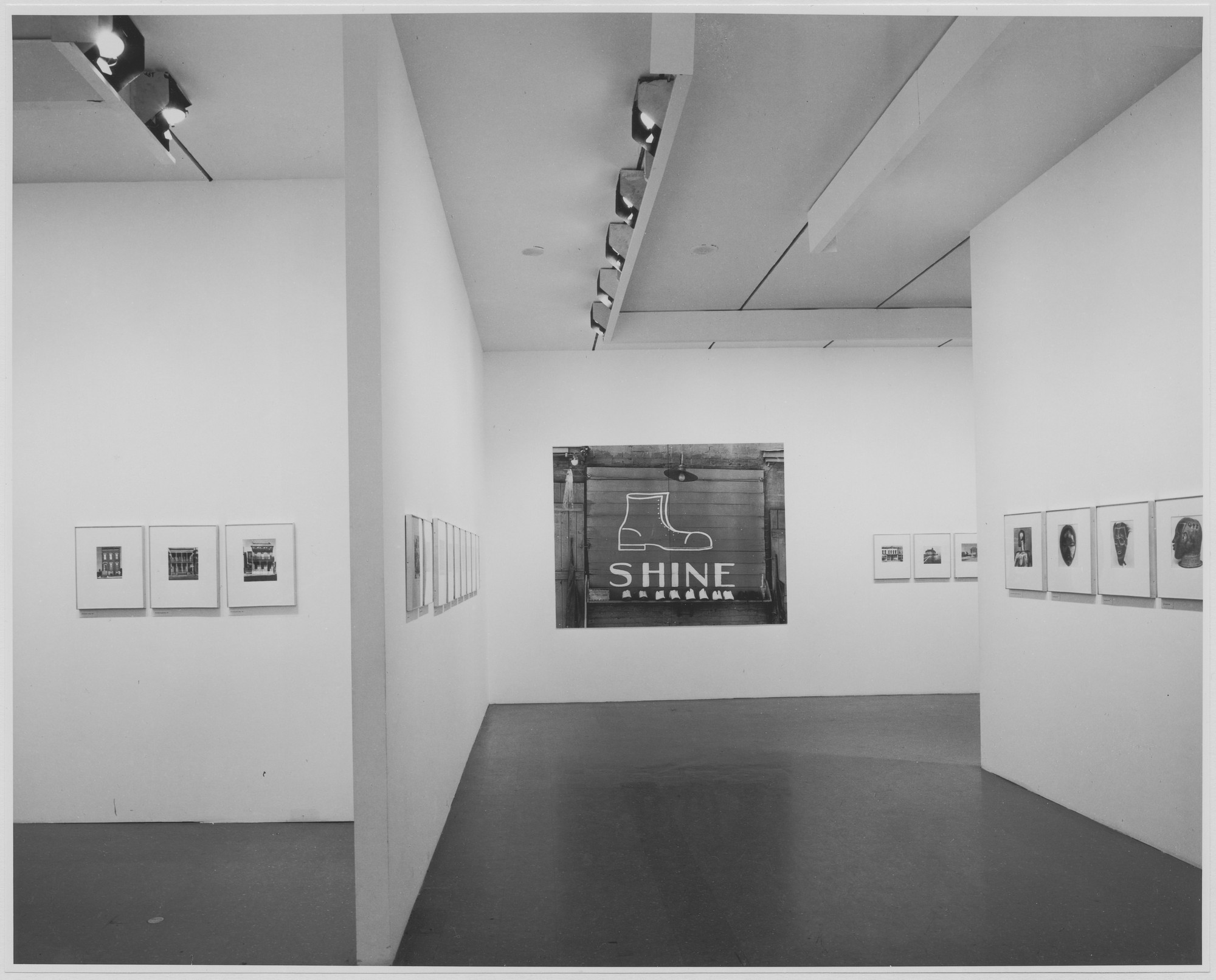 Installation view of the exhibition "Walker Evans." MoMA