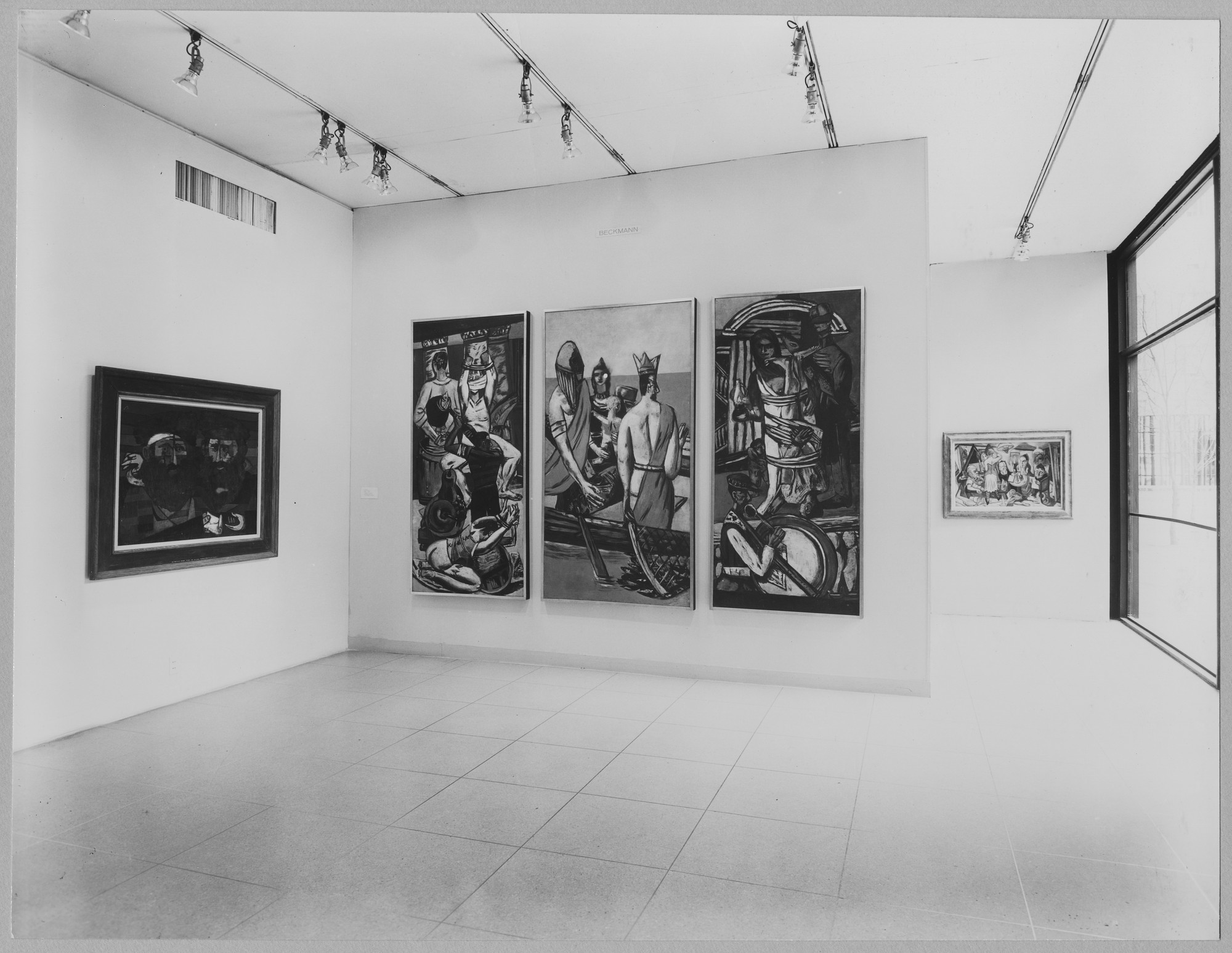 1st floor installation view of the exhibition, 
