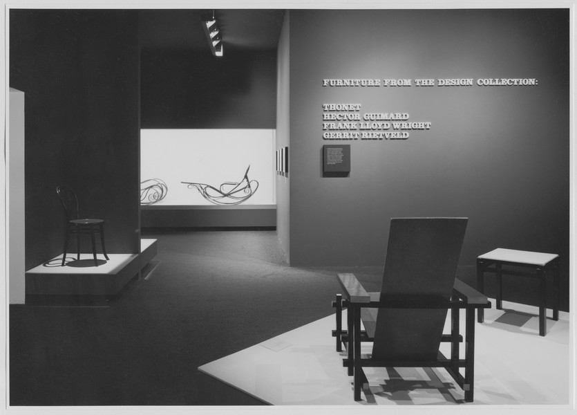 Furniture from the Design Collection: Thonet, Guimard, Wright, and