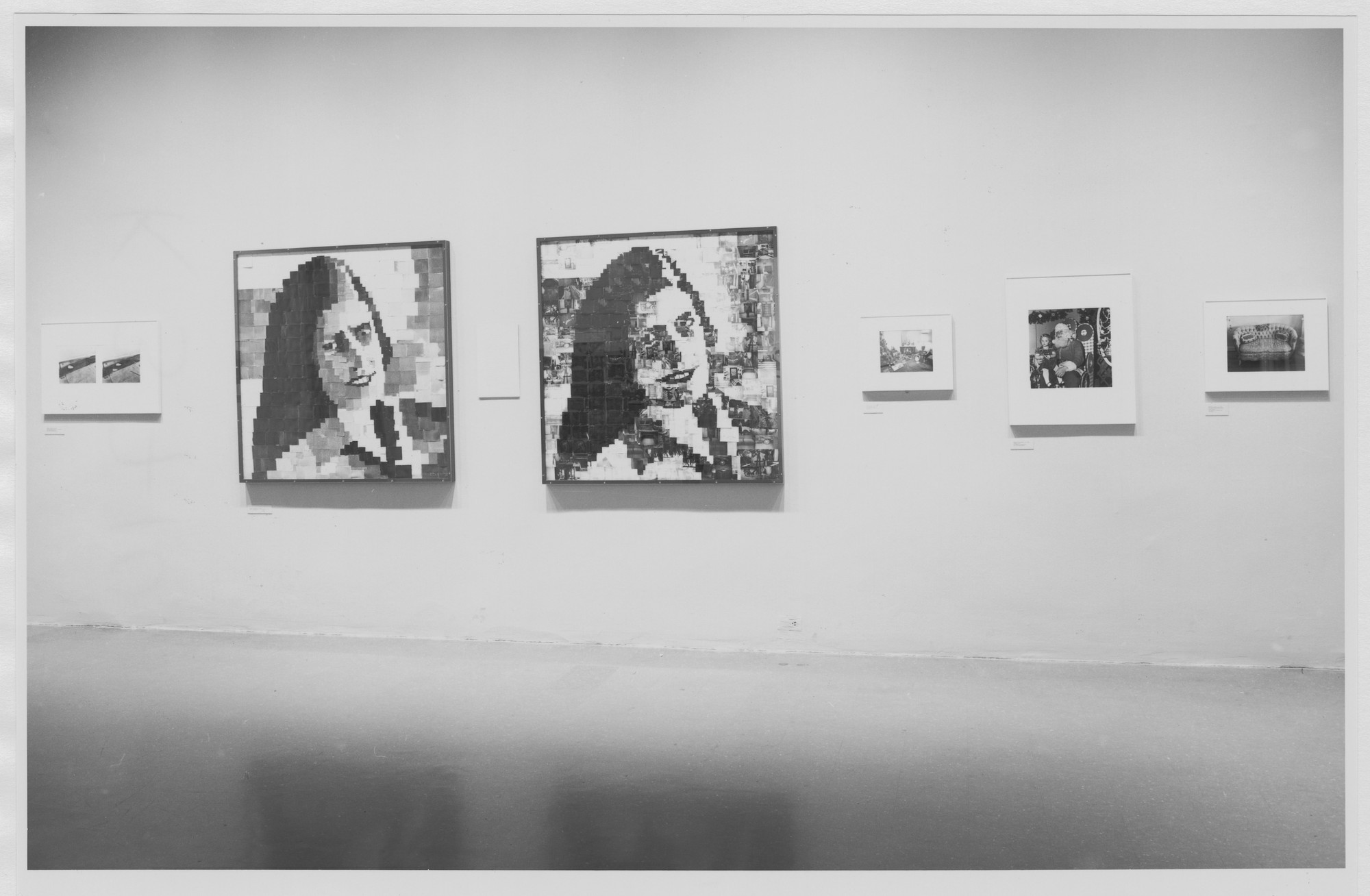 Installation view of the exhibition "Mirrors and Windows American