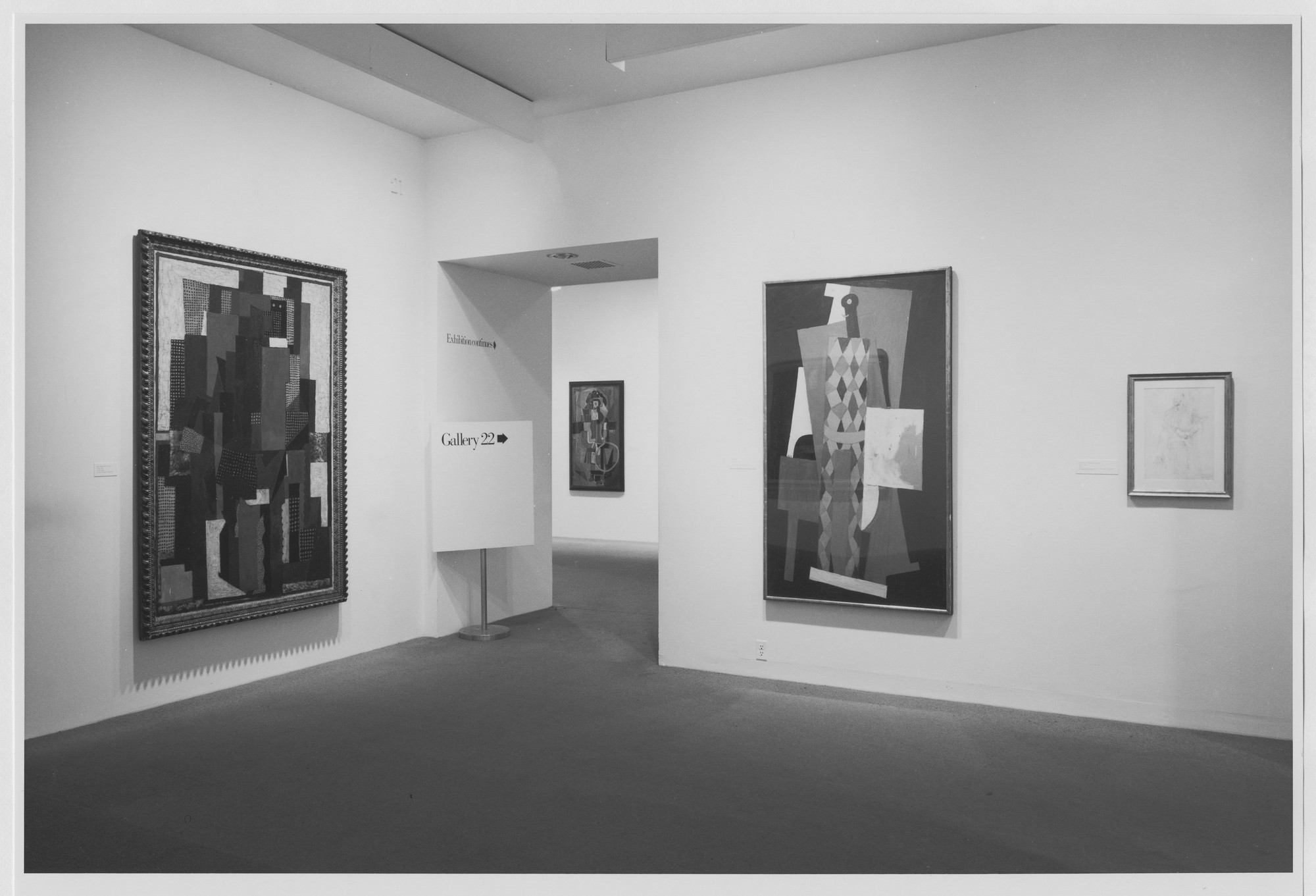 Installation view of the exhibition, "Pablo Picasso A Retrospective