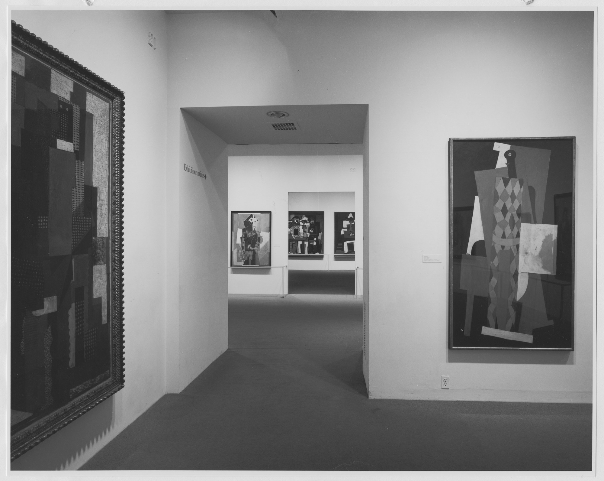 Installation view of the exhibition, "Pablo Picasso A Retrospective
