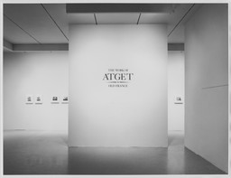 The Work of Atget: Old France | MoMA