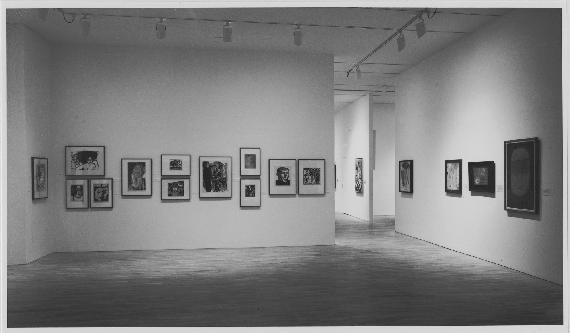 Installation view of the exhibition "Selections from the Collections