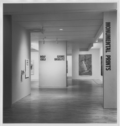 Monumental Prints: Georg Baselitz and Rolf Iseli. Oct 12, 1983–Jan 3, 1984. 