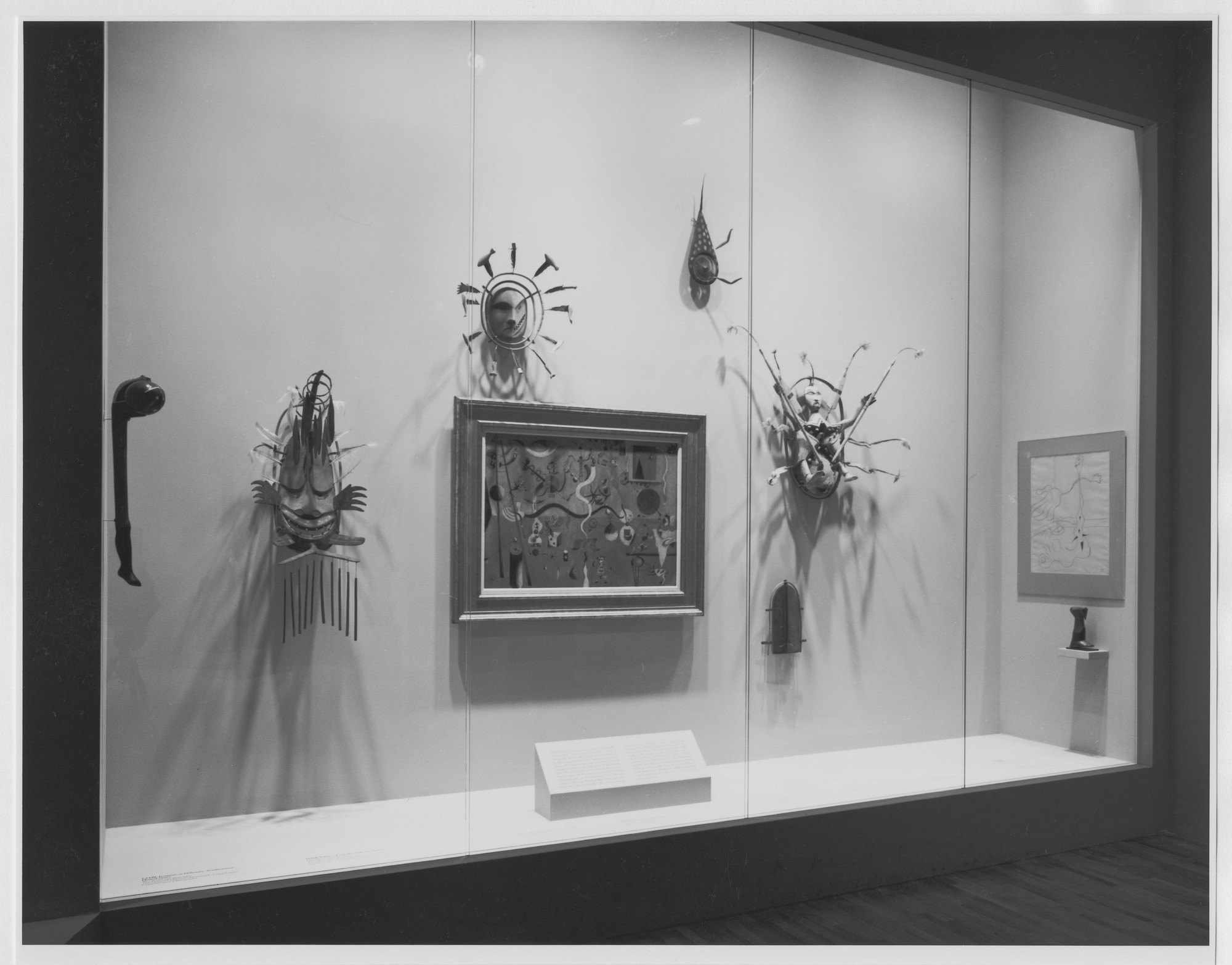 Installation view of the exhibition "'Primitivism' in 20th Century Art