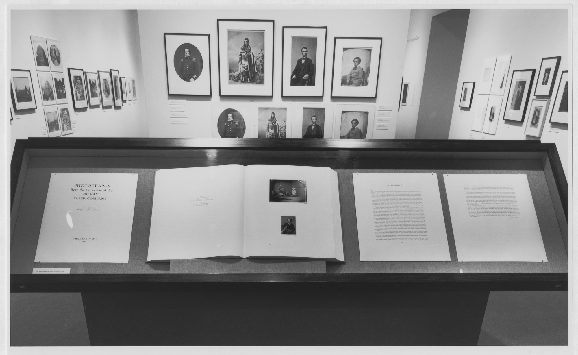 Installation view of the exhibition "From the Gilman Collection