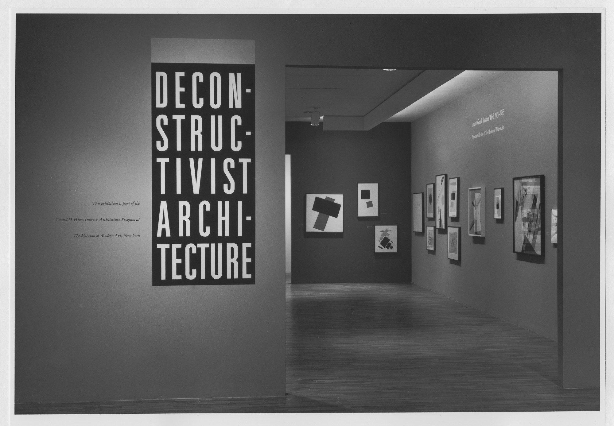 Hubert Hudson kasseapparat regional Deconstructivist Architecture | MoMA