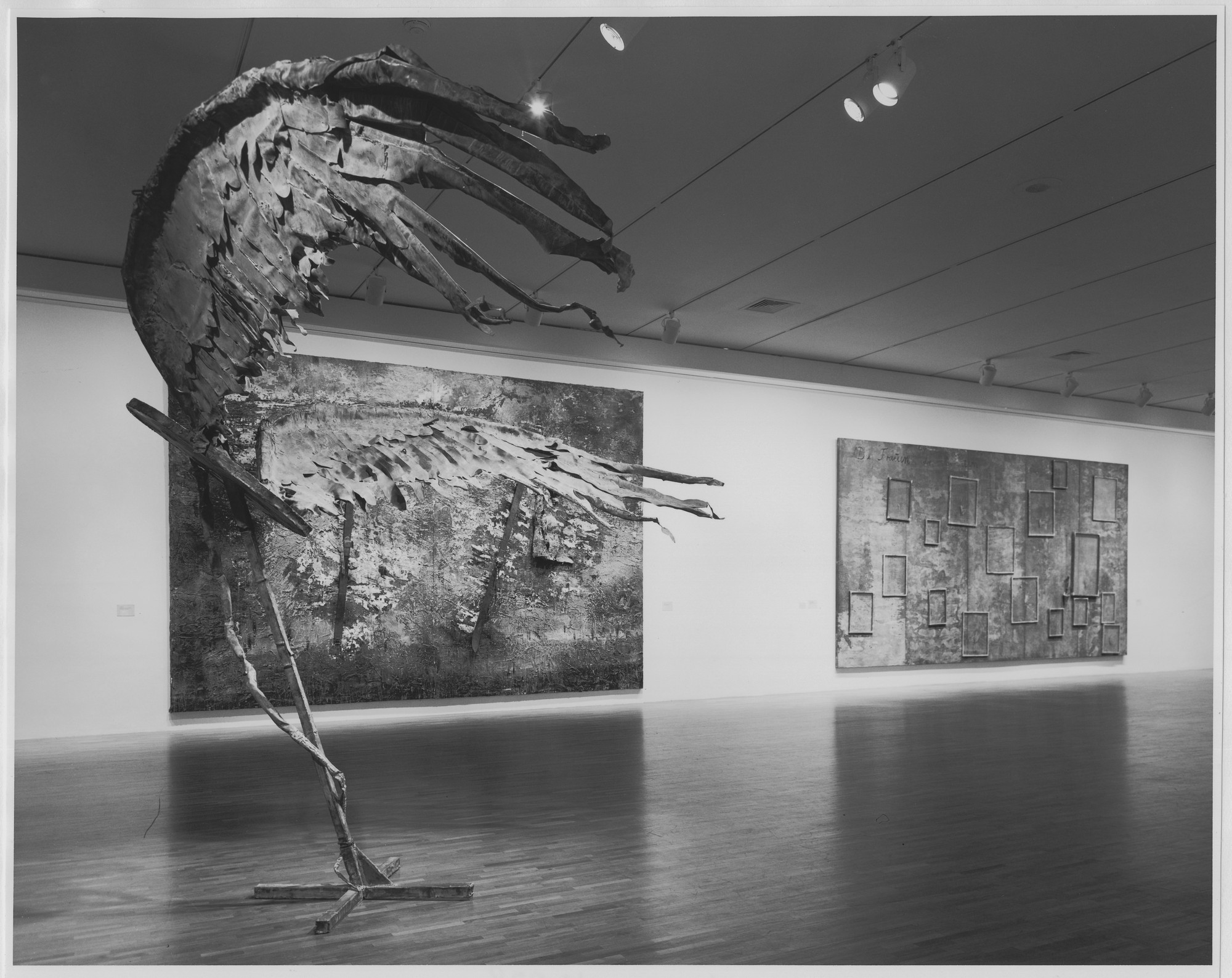 Installation view of the exhibition "Anselm Kiefer" MoMA