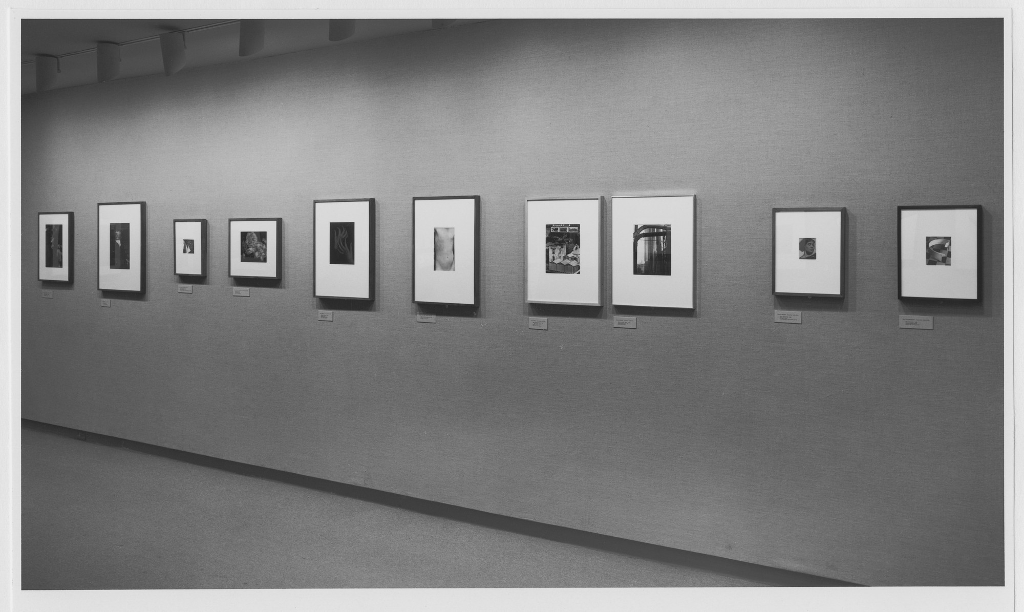 Installation view of the exhibition photography gallery reinstallation
