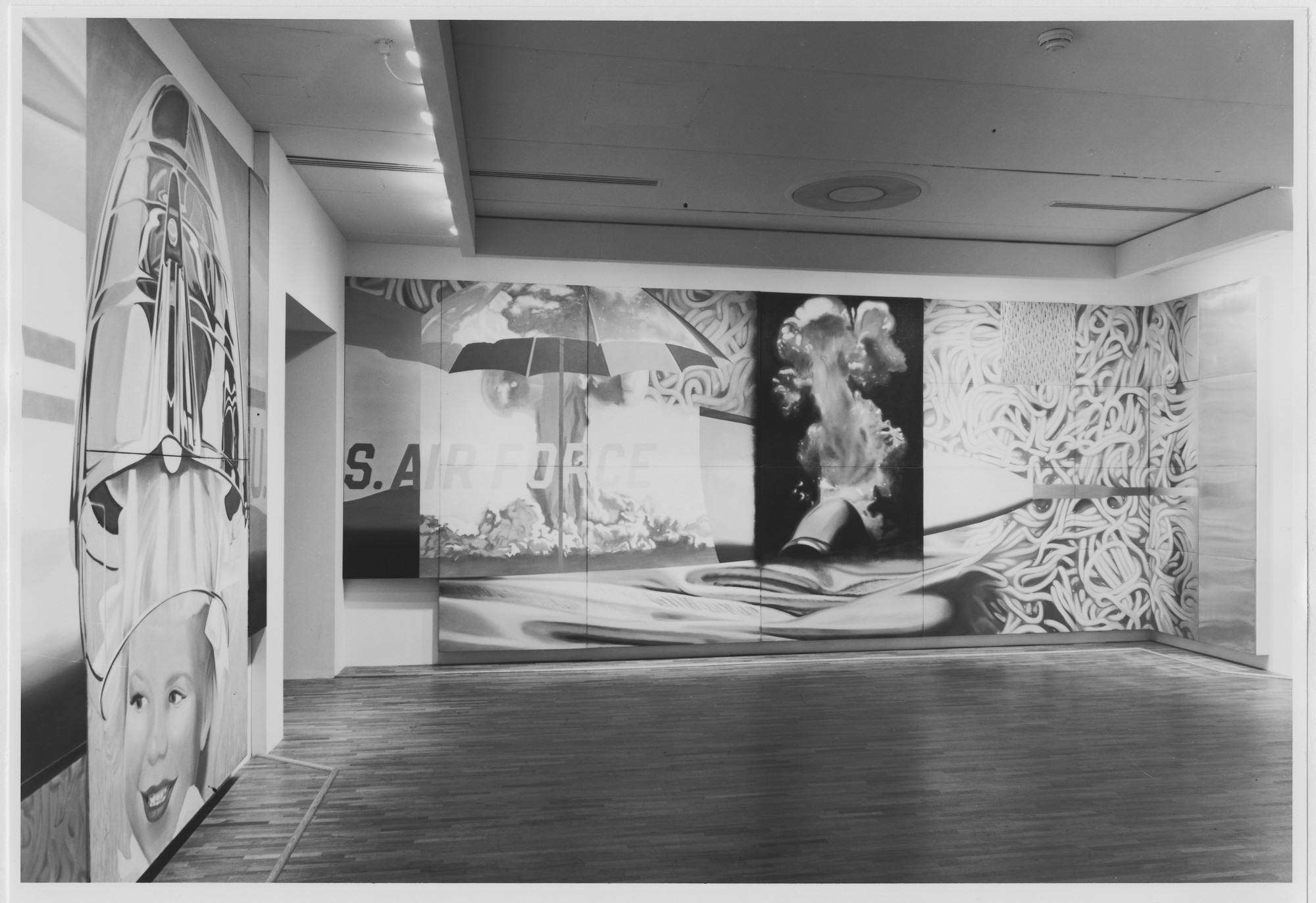 Installation view of the exhibition 