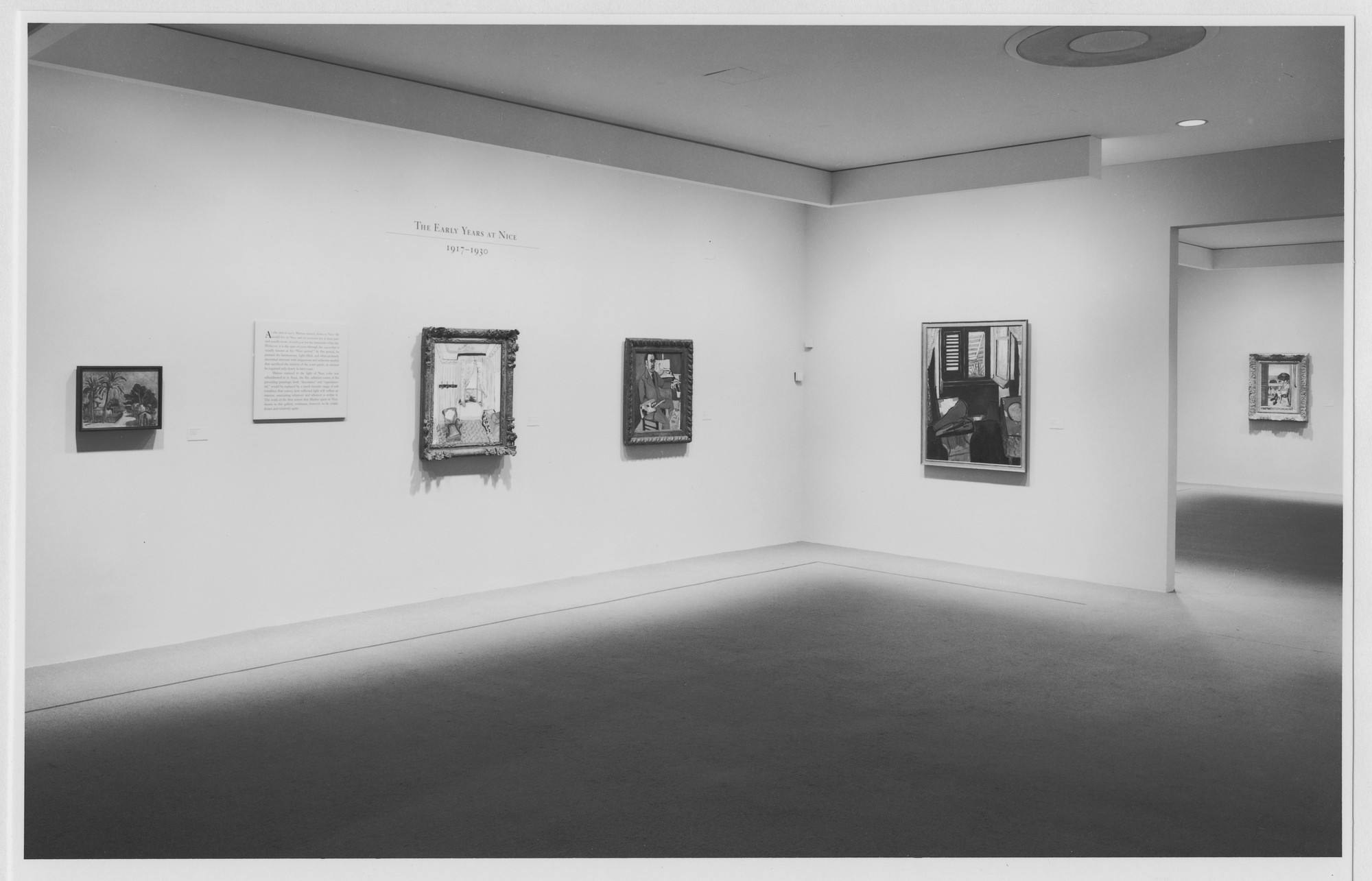 Installation view of the exhibition 