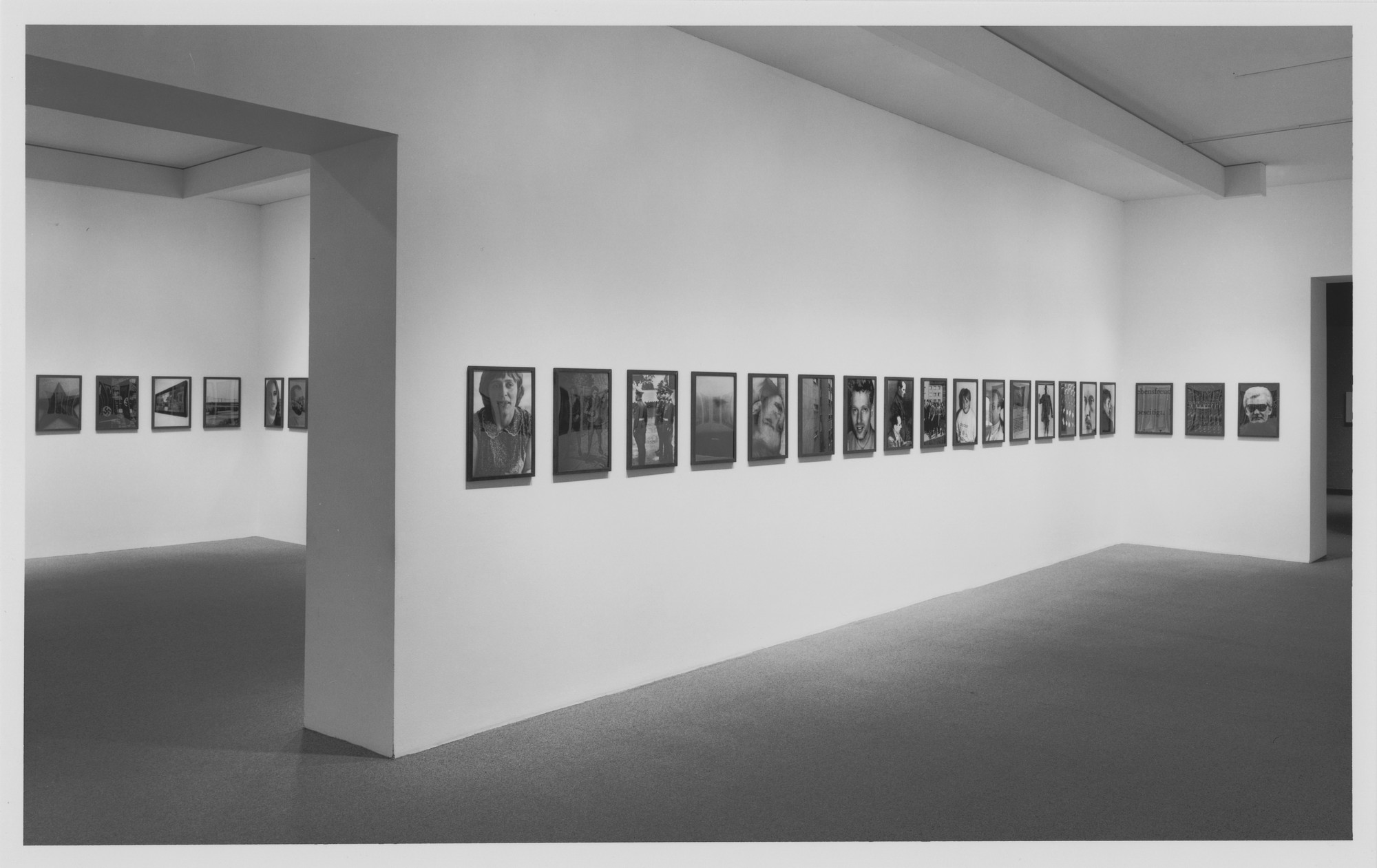 Installation view of the exhibition 