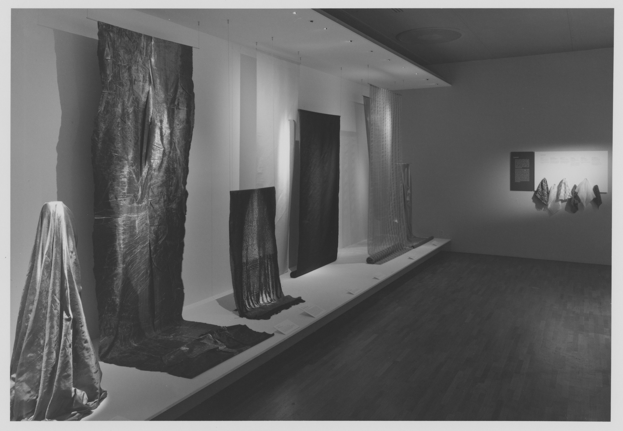 Installation view of the exhibition "Structure and Surface