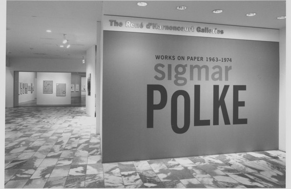 Sigmar Polke: Works on Paper, 1963–1974 | MoMA