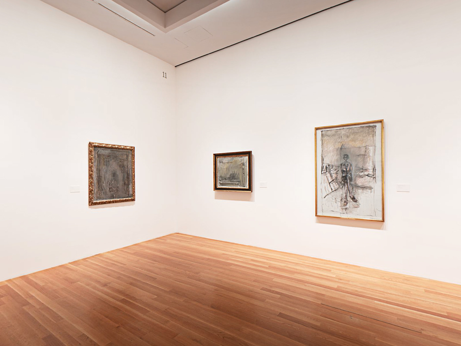 Installation view of the exhibition "Alberto MoMA