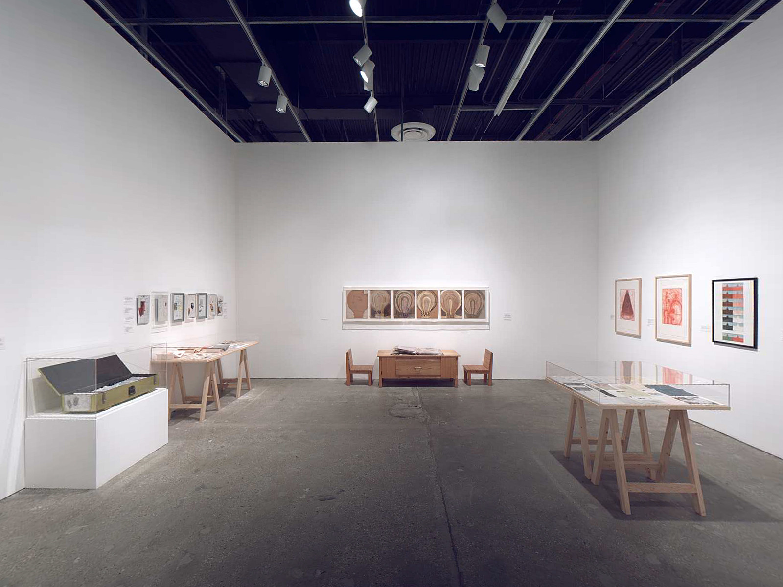 Installation view of the exhibition 