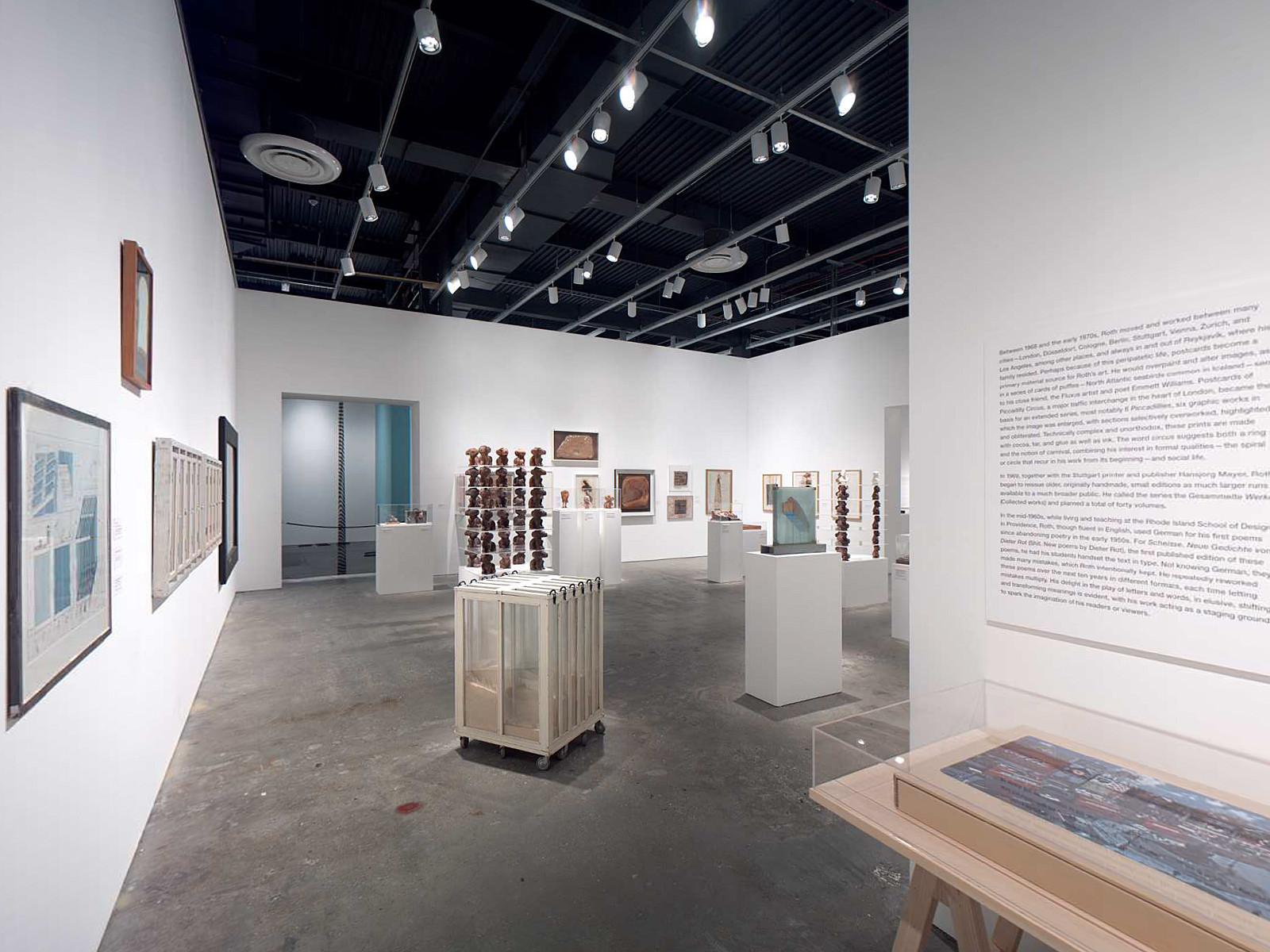 Installation view of the exhibition 