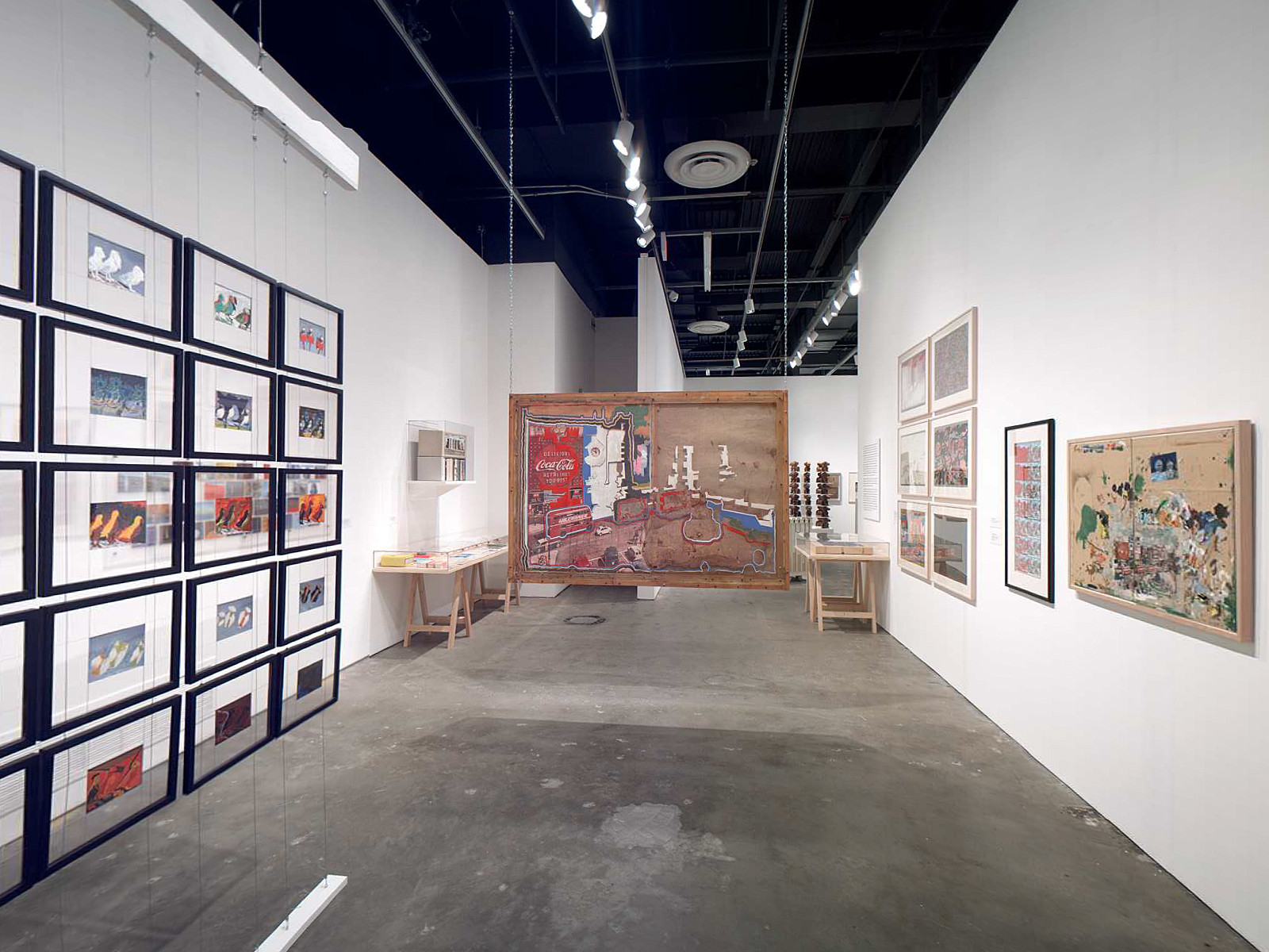 Installation view of the exhibition 