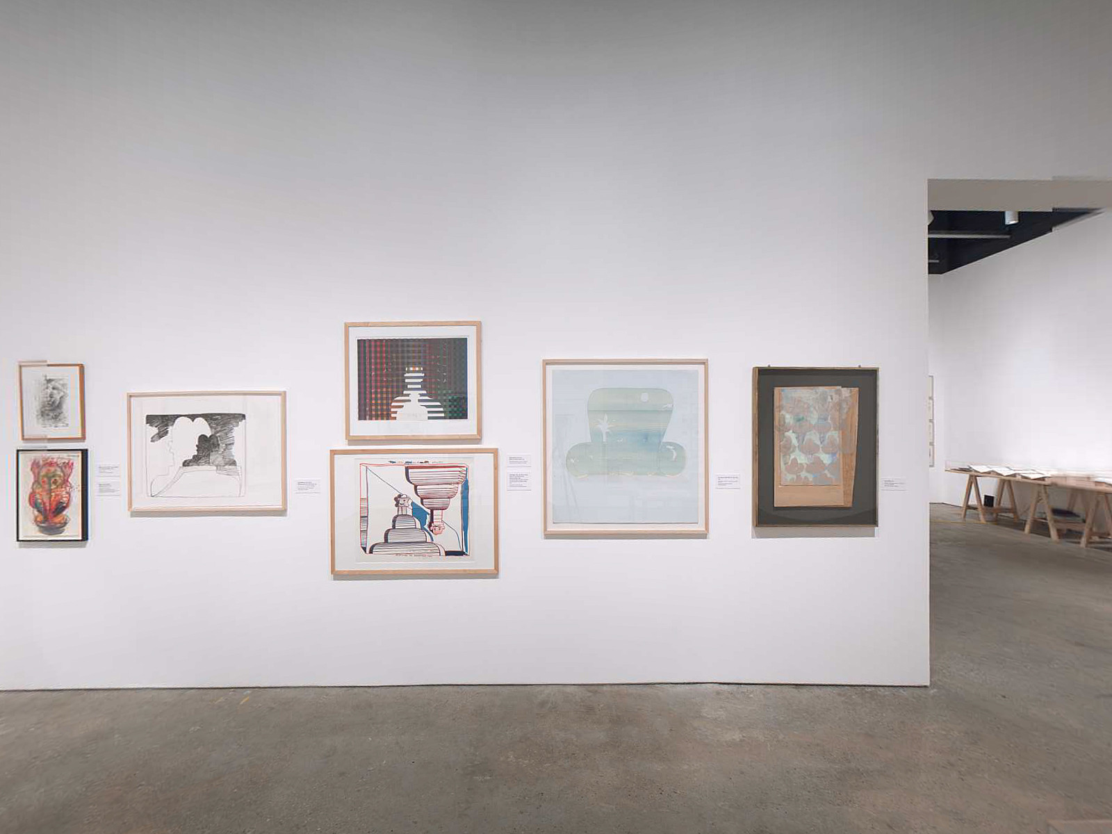 Installation view of the exhibition 