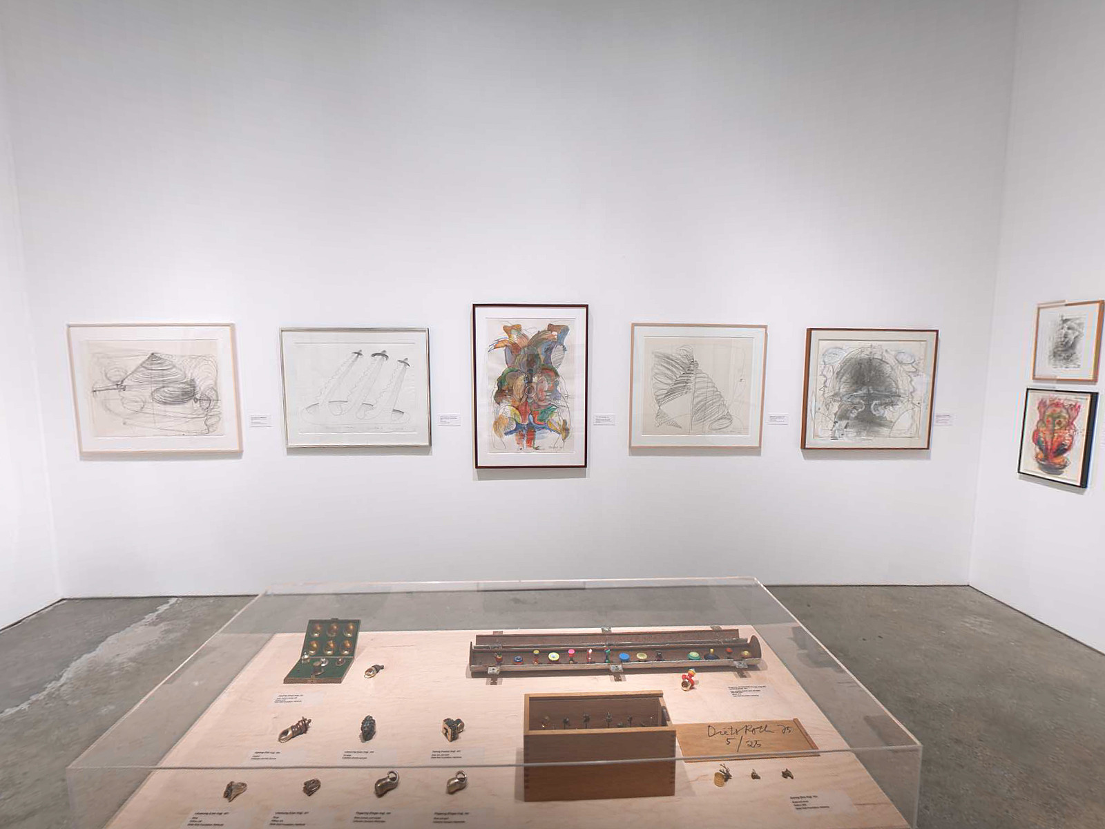 Installation view of the exhibition 