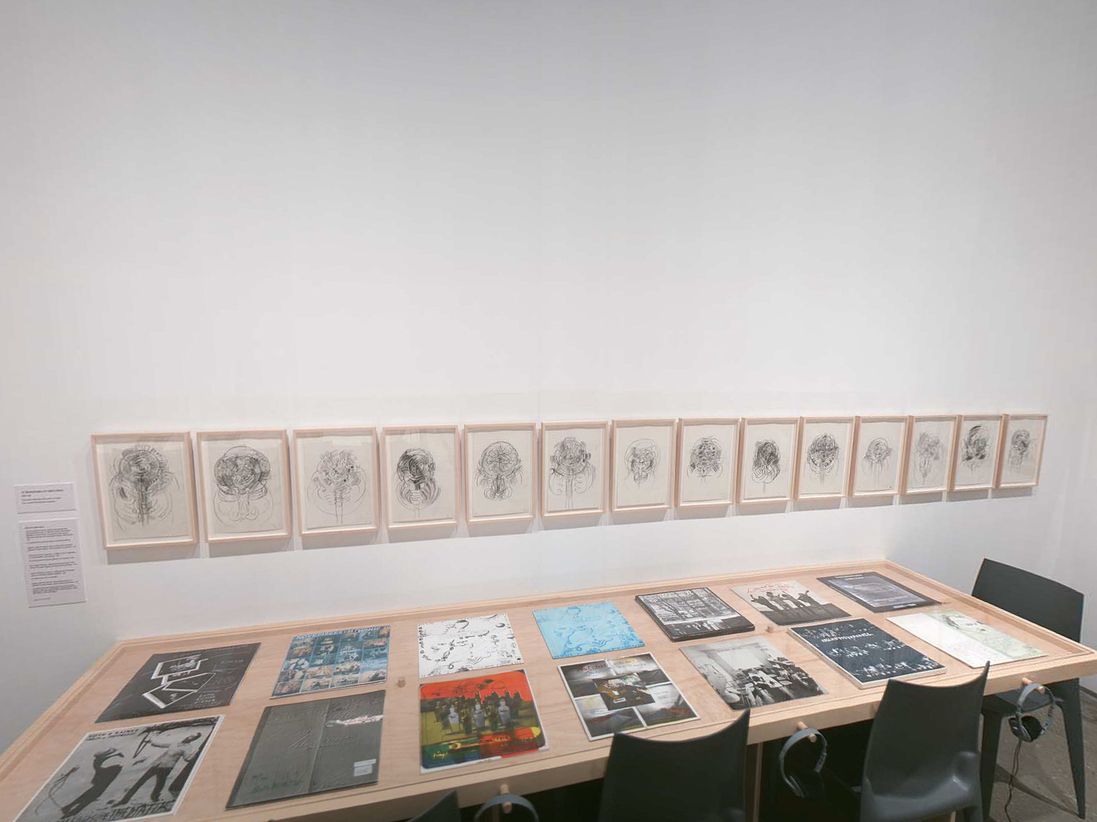 Installation view of the exhibition 