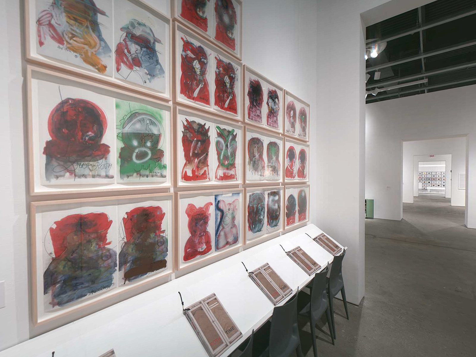 Installation view of the exhibition 