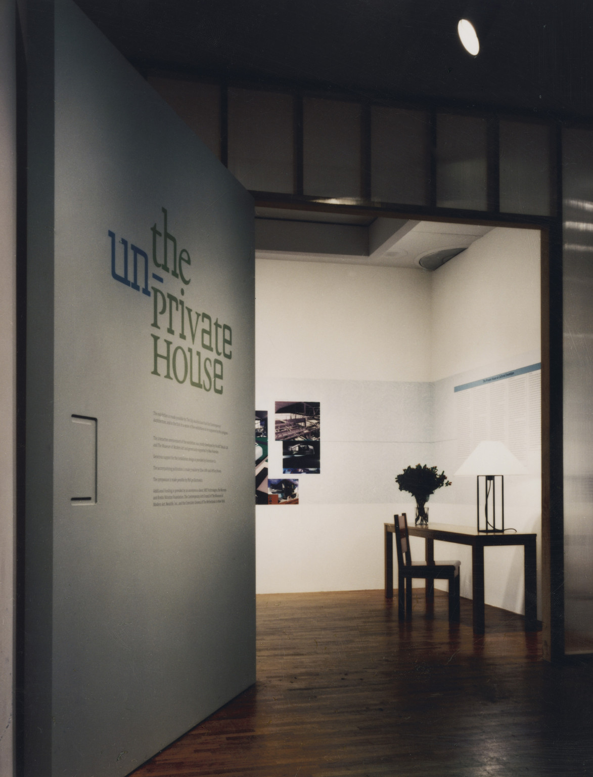 web lede efter stilhed The Un-Private House | MoMA