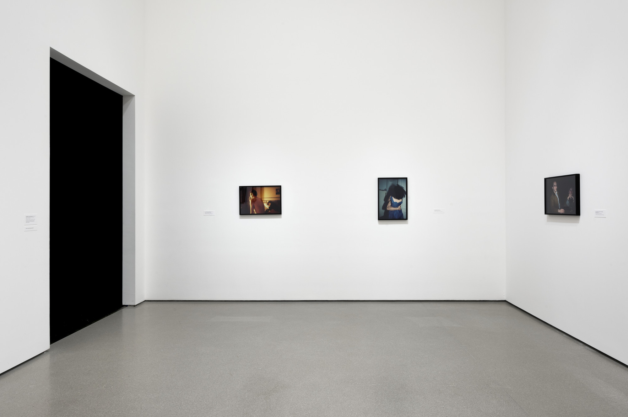 Installation view of the exhibition, "Nan Goldin The