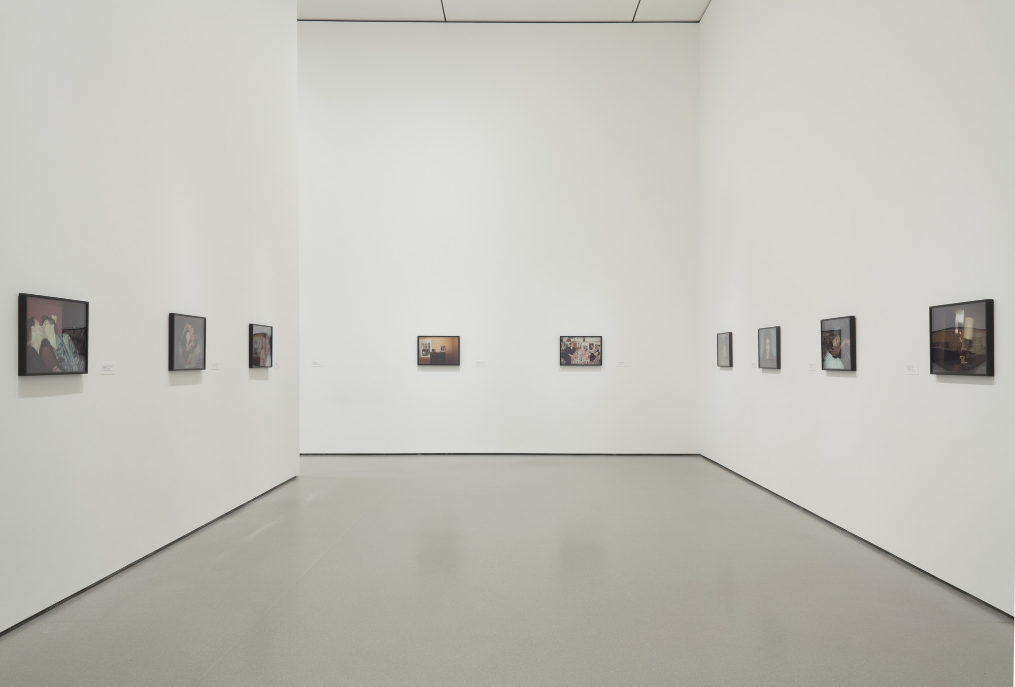 Installation view of the exhibition, "Nan Goldin The