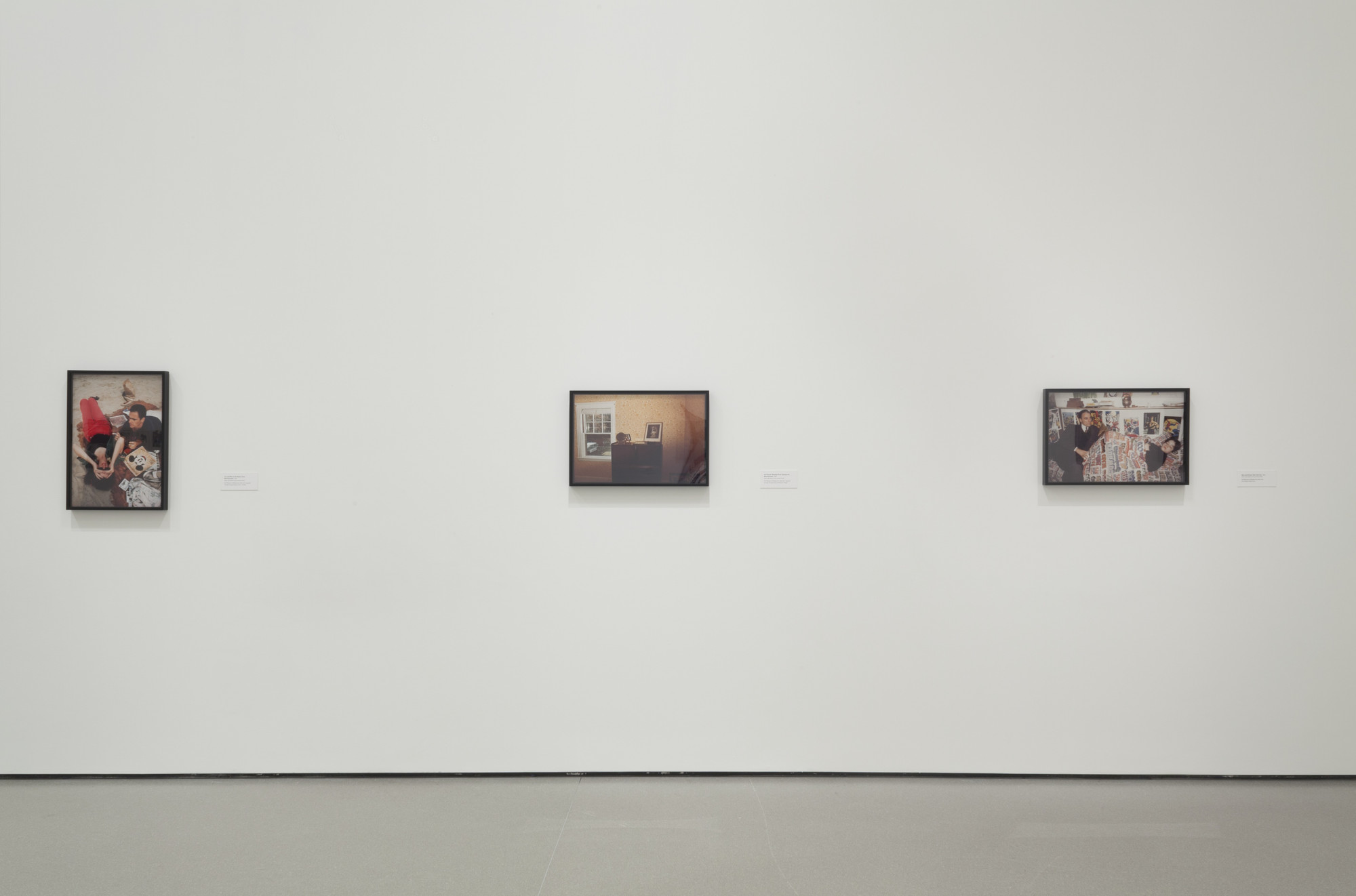 Installation view of the exhibition, "Nan Goldin The