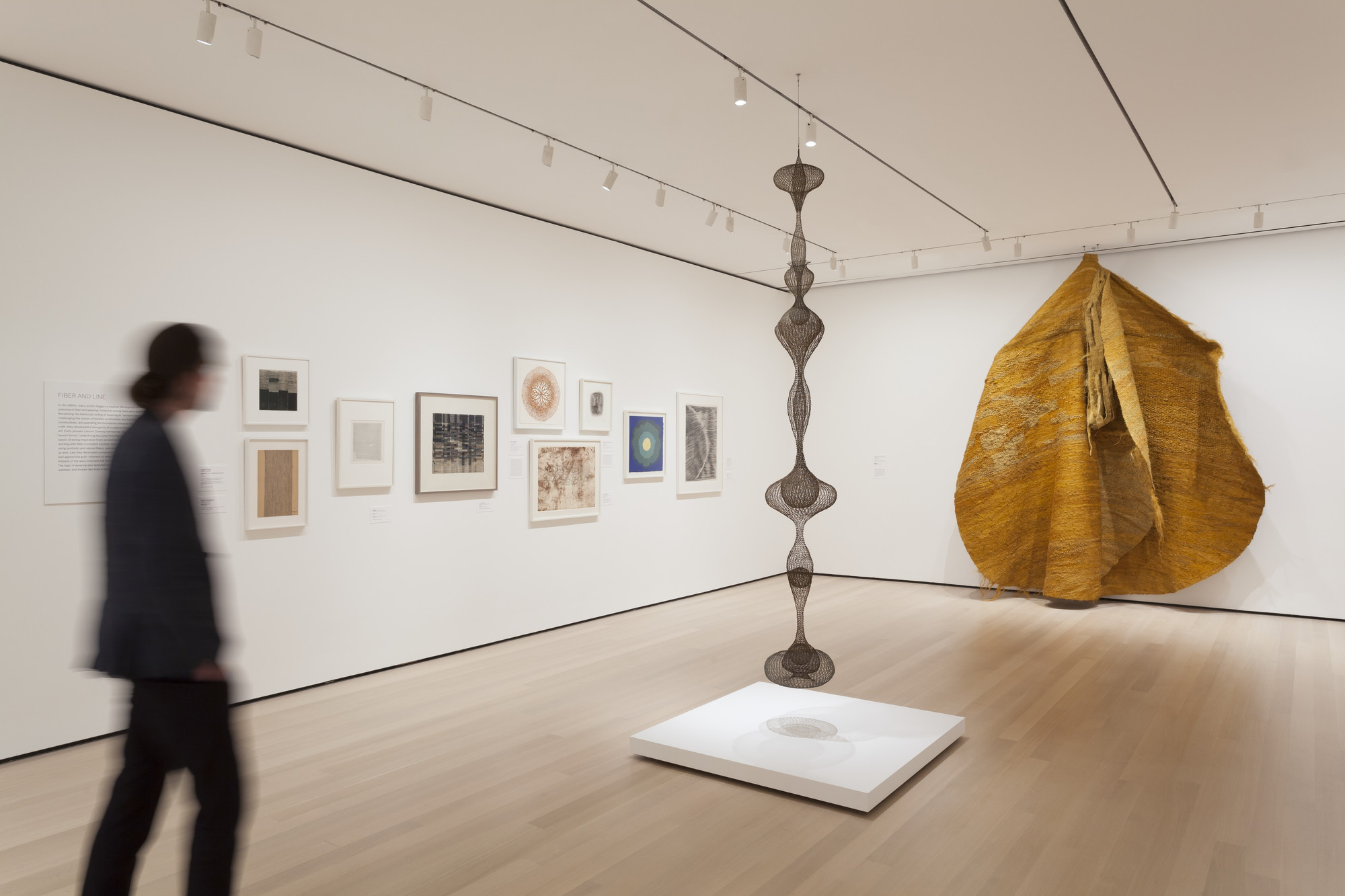 Installation view of the exhibition "Making Space Women Artists and