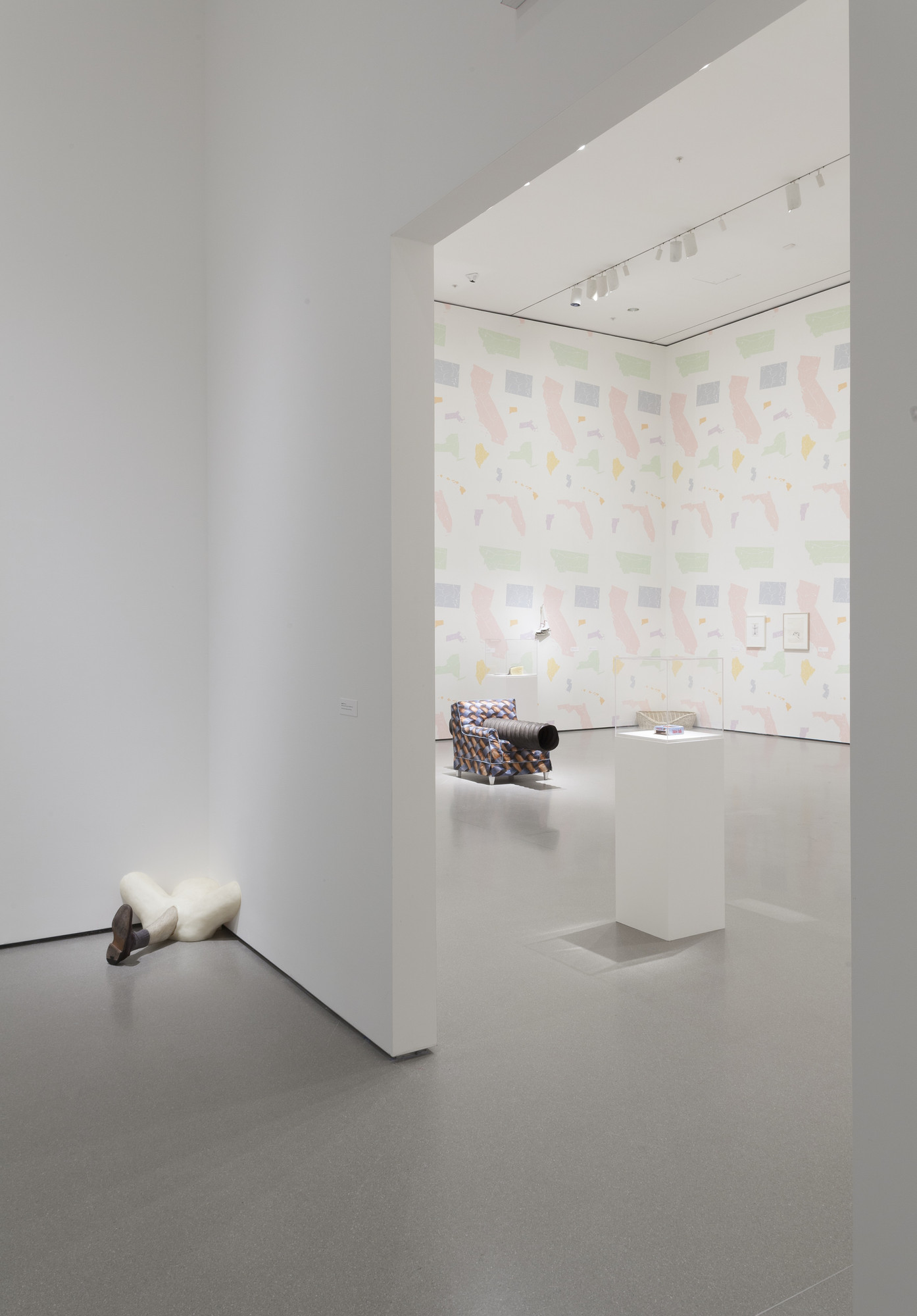 Installation view of the exhibition "Robert Gober: The Heart is Not a ...