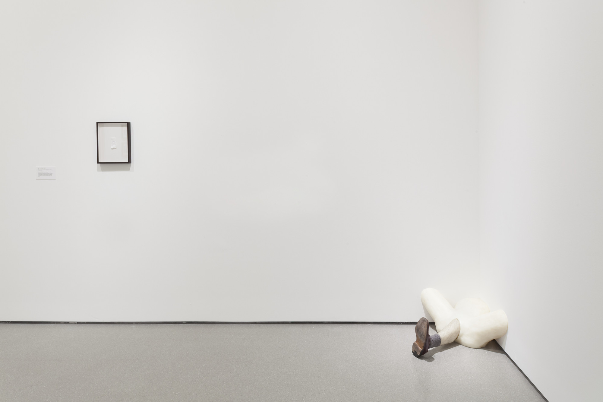 Installation view of the exhibition "Robert Gober: The Heart is Not a ...
