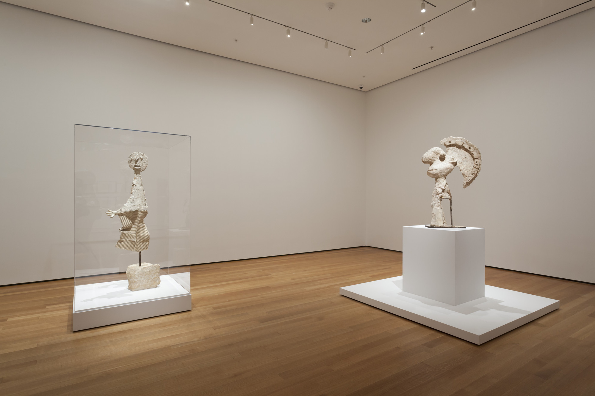 Installation view of the exhibition "Picasso Sculpture" MoMA