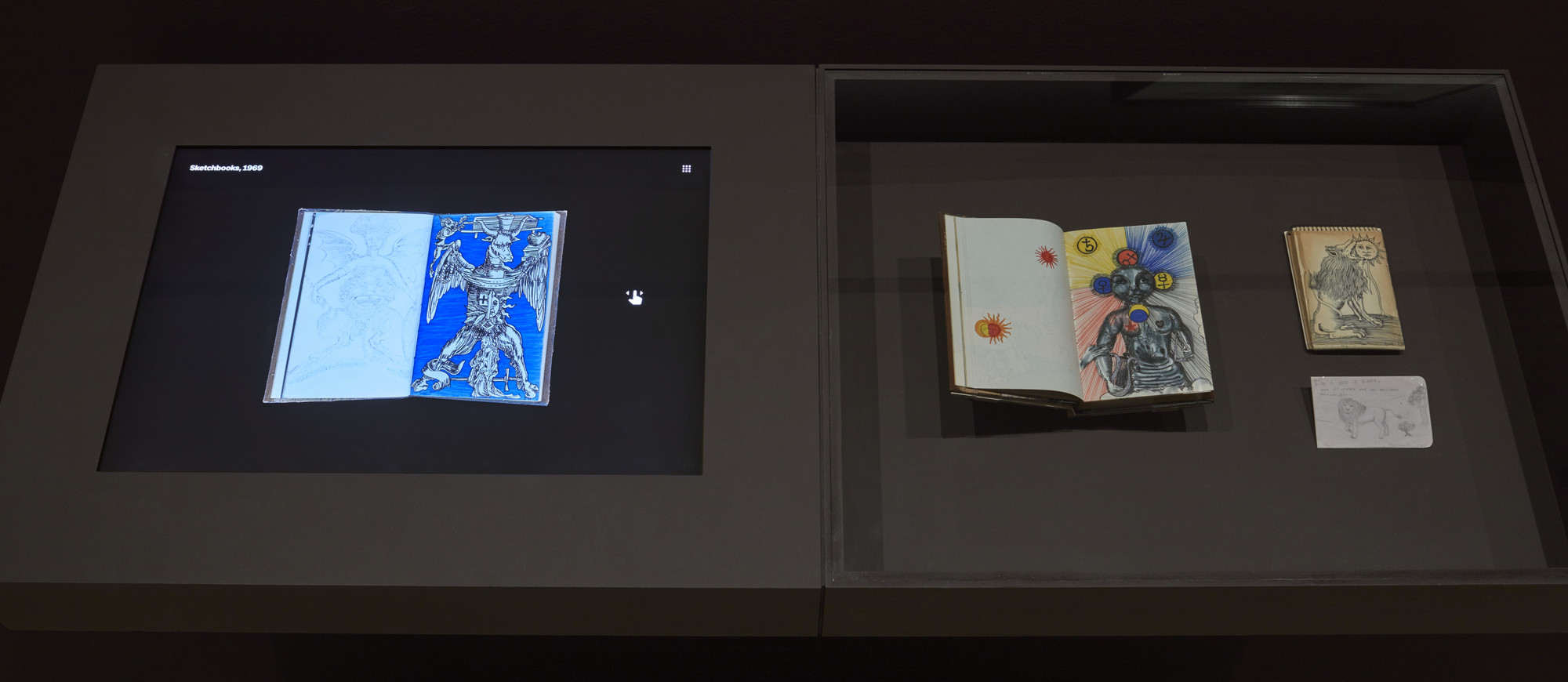 Installation view of the exhibition "Betye Saar The Legends of Black