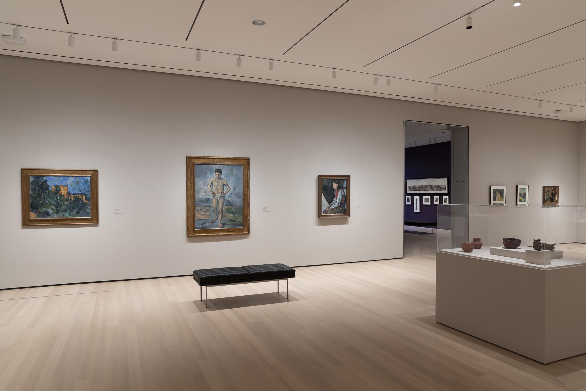 Installation view of the gallery "19thCentury Innovators" in the