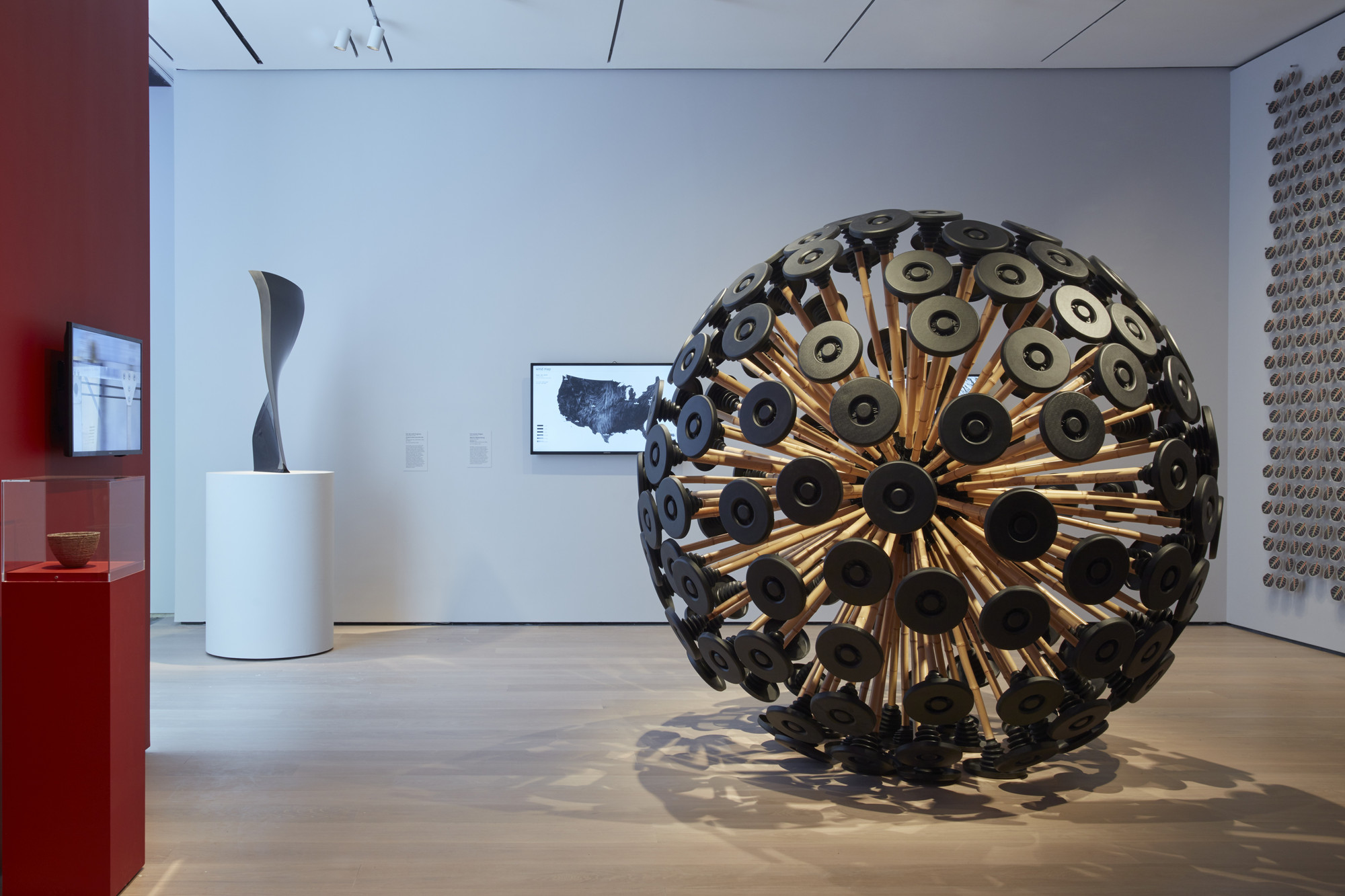 Installation view of the exhibition 