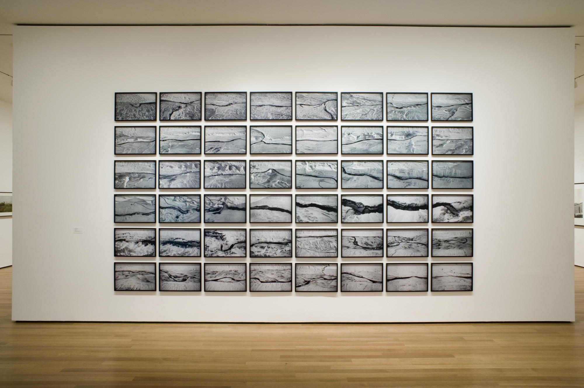 Installation view of the exhibition "Landscape Recent Acquisitions" MoMA