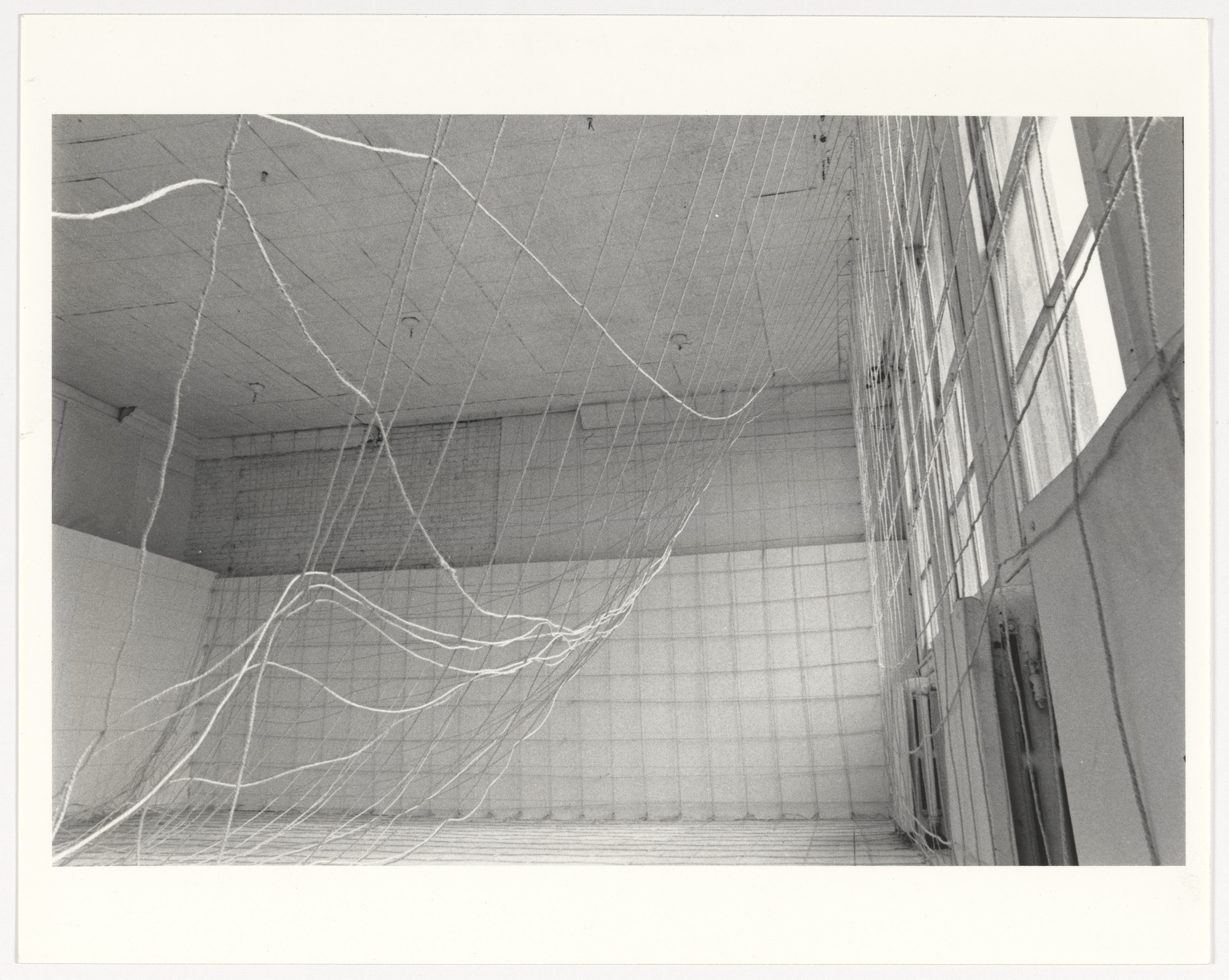 Installation View Of Collapsed Grid By Brenda Miller In The P S 1 Exhibition Special Installation View Of Collapsed Grid By Brenda Miller In The P S 1 Exhibition Special