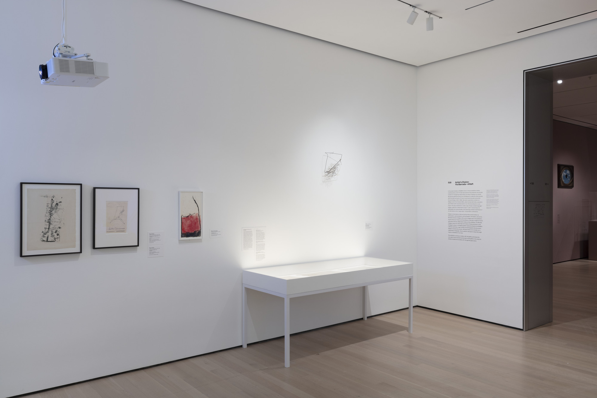 Installation view of the exhibition "Artist's Choice: Yto Barrada - A ...