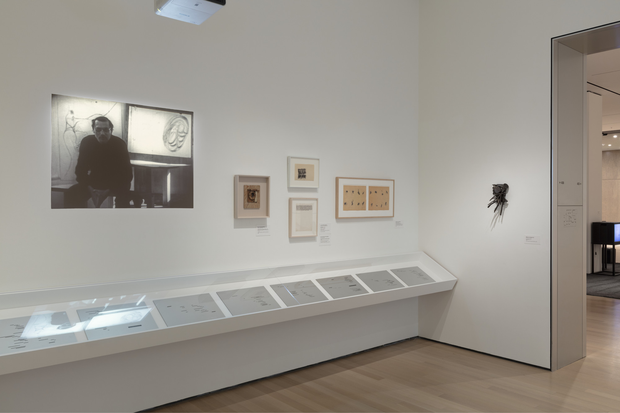 Installation view of the exhibition "Artist's Choice: Yto Barrada - A ...
