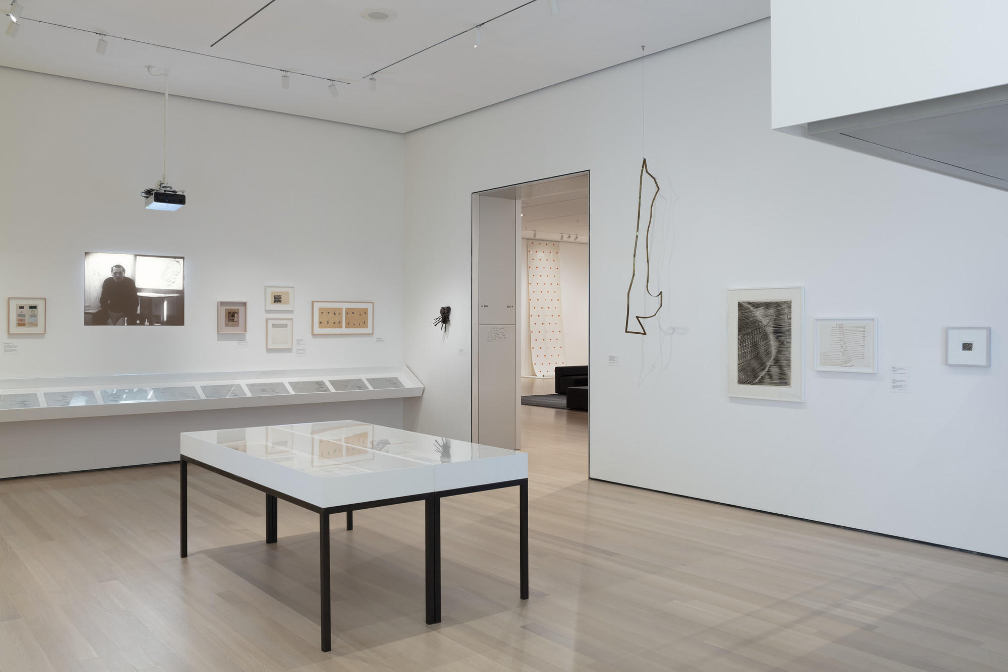 Installation view of the exhibition "Artist's Choice: Yto Barrada - A ...