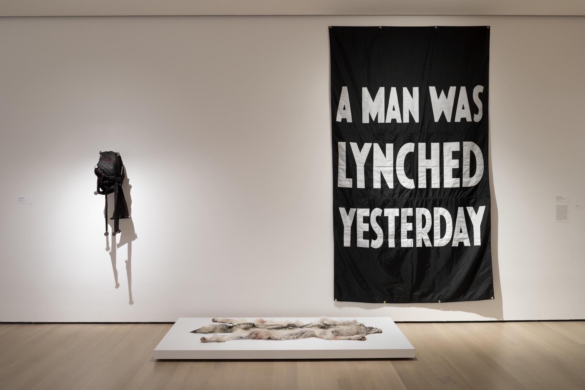 Installation view of the exhibition