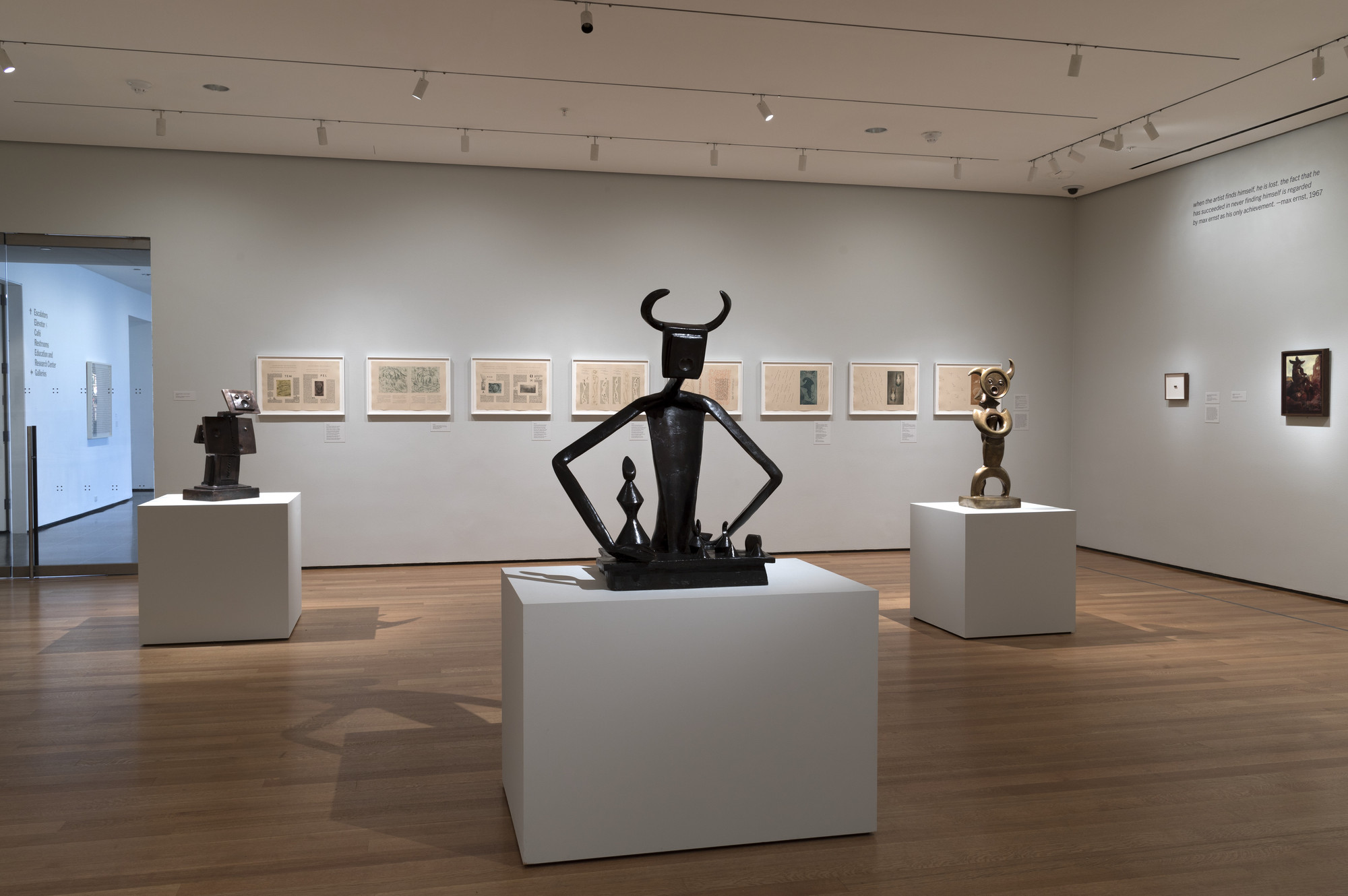 Installation view of the exhibition 