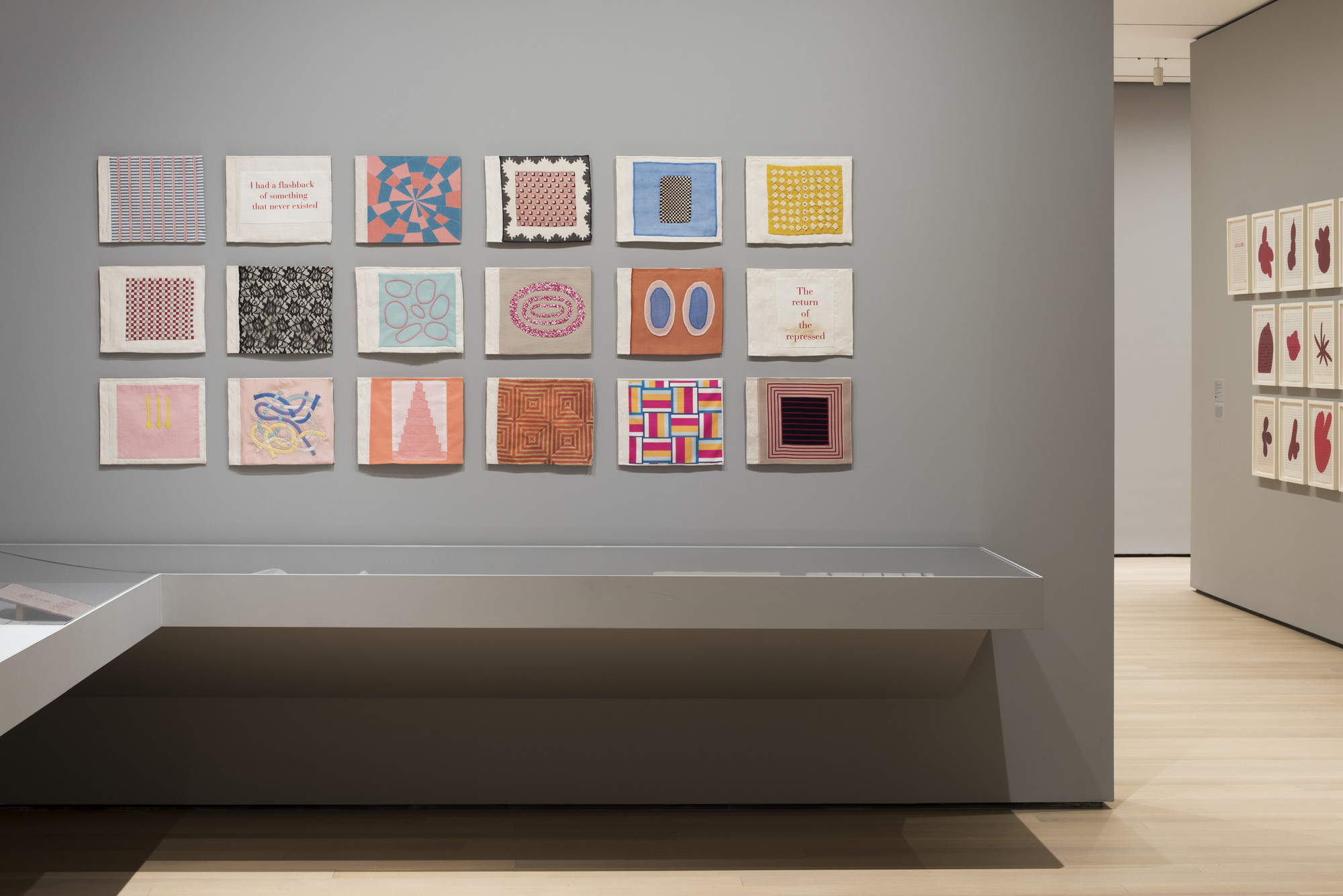 Installation view of the exhibition 
