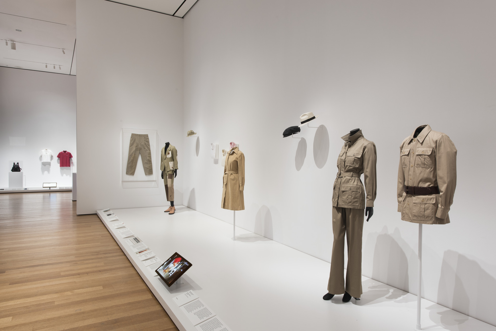 Installation view of the exhibition "ITEMS Is Fashion Modern?" MoMA