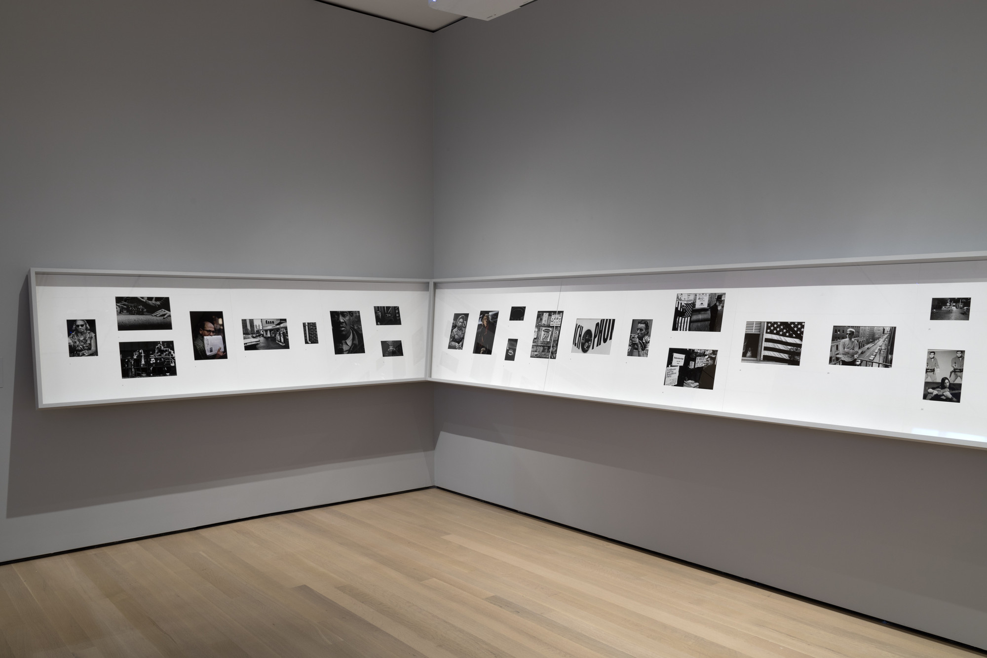 Installation view of the exhibition 