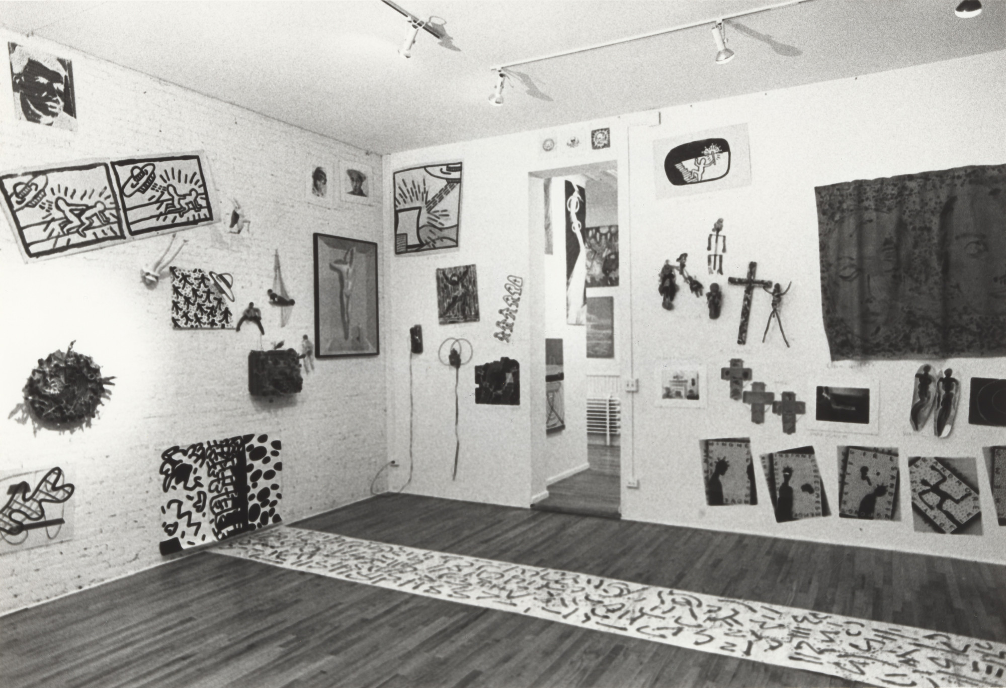 Installation view of the P.S. 1 exhibition "New York/New Wave" at MoMA PS1  | MoMA